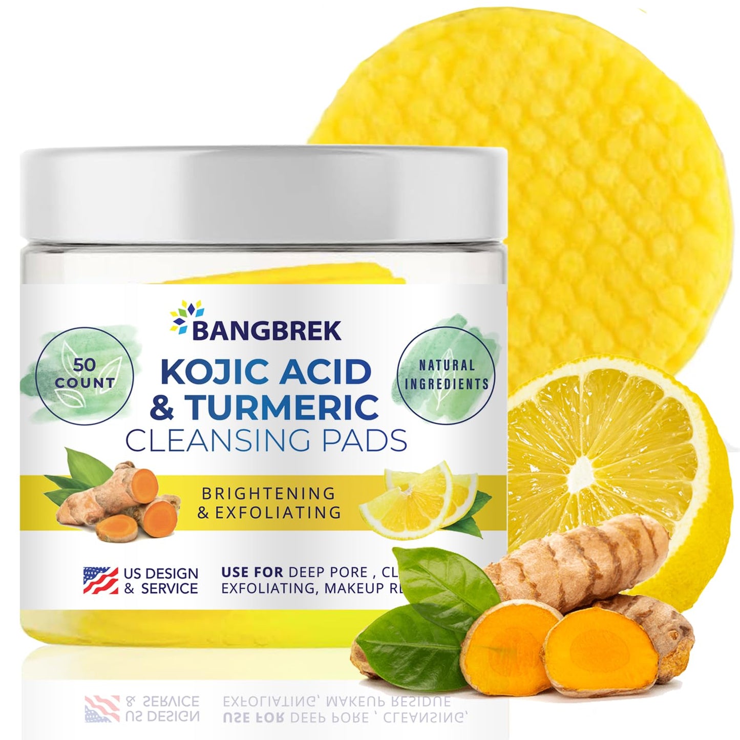 Kojic Turmeric Cleansing Pads